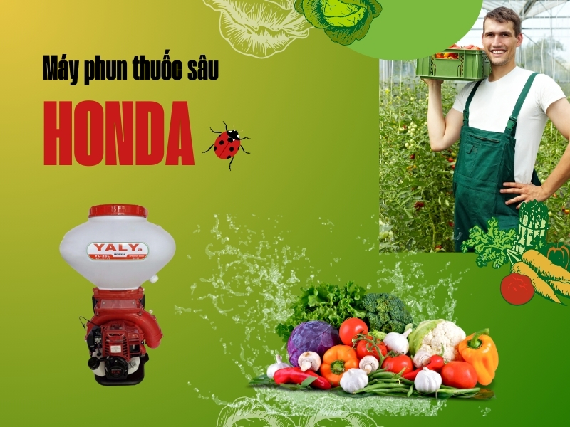 Giới thiệu máy phun thuốc trừ sâu Honda