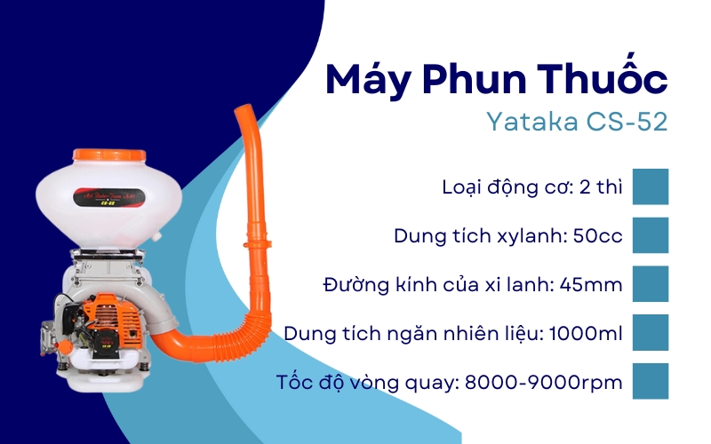 Máy Phun Thuốc Yataka CS-52