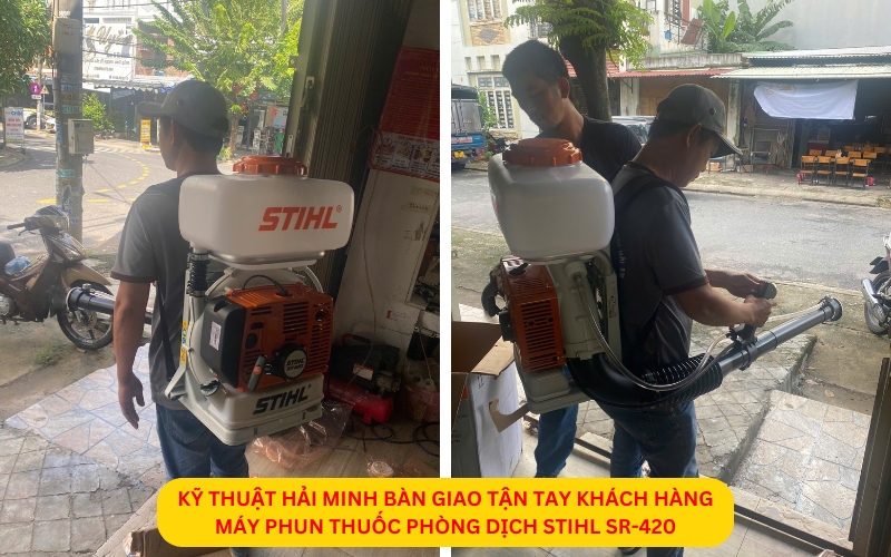 Máy phun thuốc phòng dịch STIHL SR-420