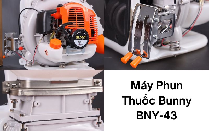 Đặc điểm nổi bật của máy phun thuốc Bunny BNY-43