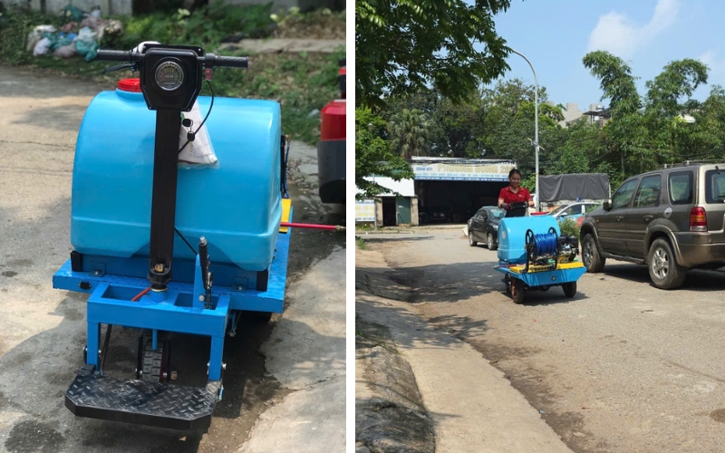 Máy phun thuốc chạy xăng 7HP TB-300L