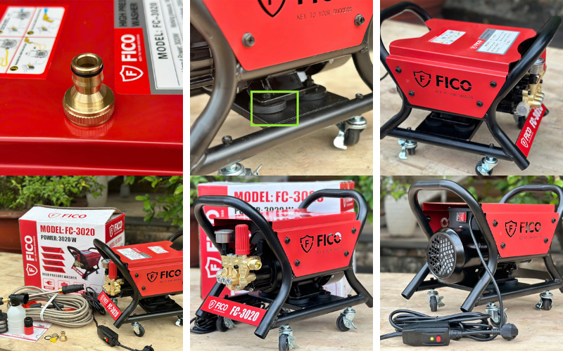 Máy xịt rửa xe cao cấp FICO FC-3020