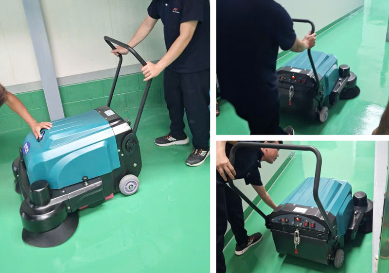 Máy quét rác đẩy tay Kraffer KF106
