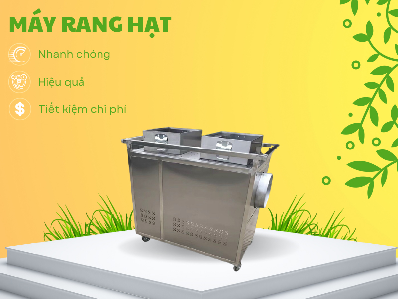 Tìm hiểu về máy rang hạt