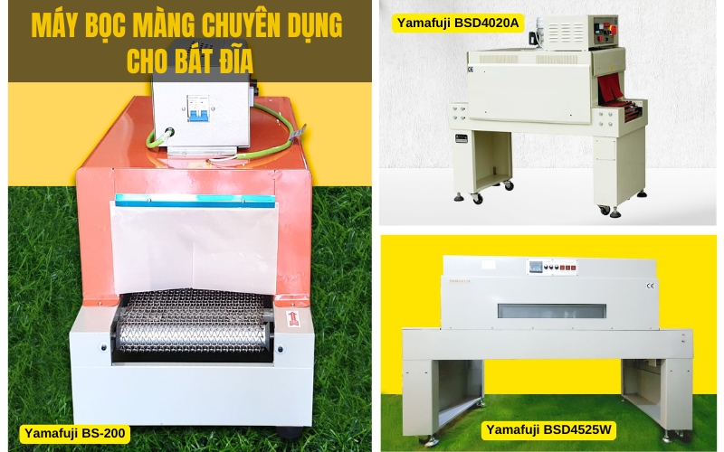 Gợi ý các dòng máy bọc màng chuyên dụng cho bát đĩa
