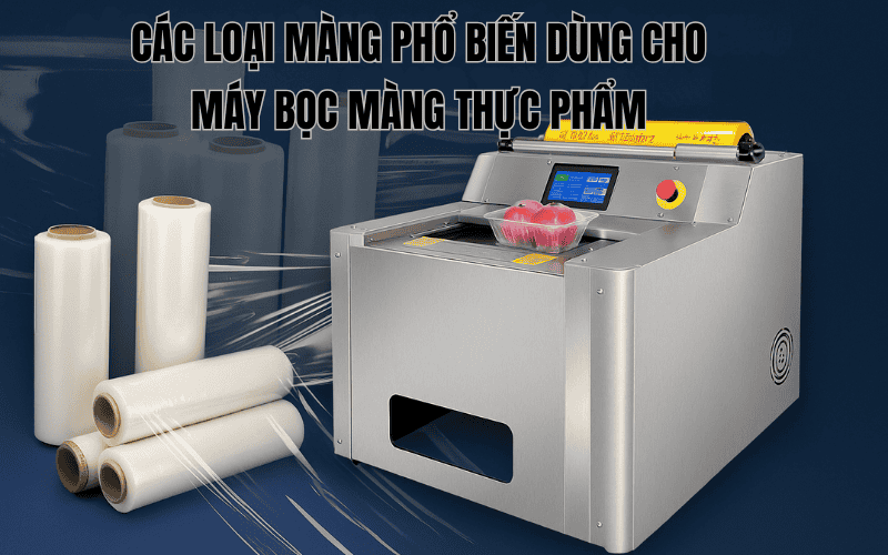 Các Loại Màng Phổ Biến Dùng Cho Máy Bọc Màng Thực Phẩm