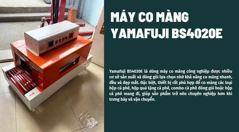 Các model máy co màng nhiệt nên đầu tư theo quy mô