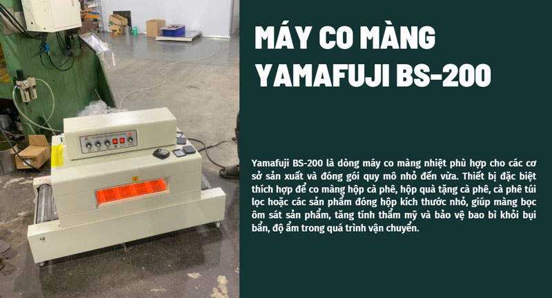 Các model máy co màng nhiệt nên đầu tư theo quy mô