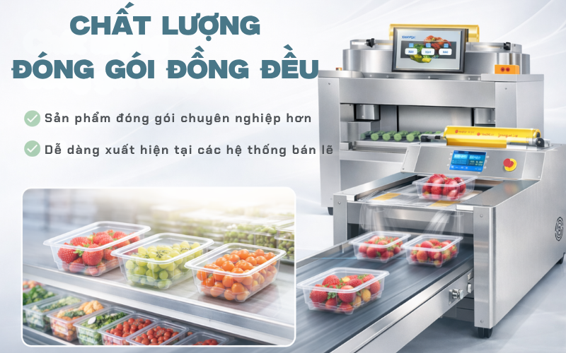 Chất lượng đóng gói đồng đều