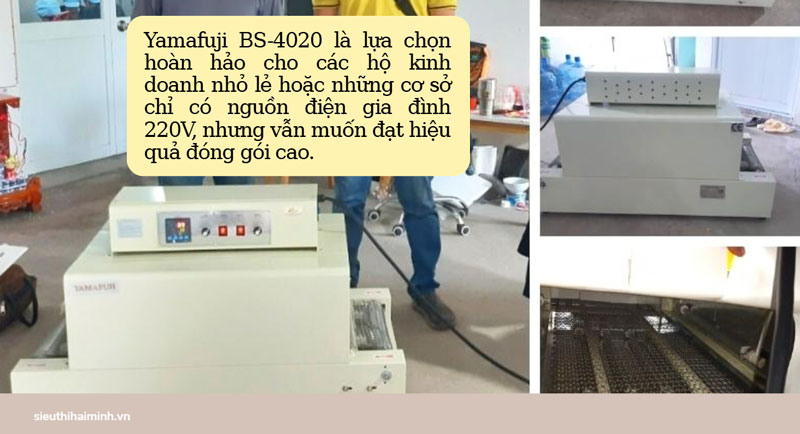 Máy co màng giá dưới 20 triệu nào tốt?