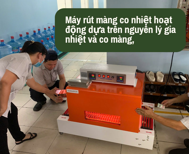 Nguyên lý hoạt động máy co màng