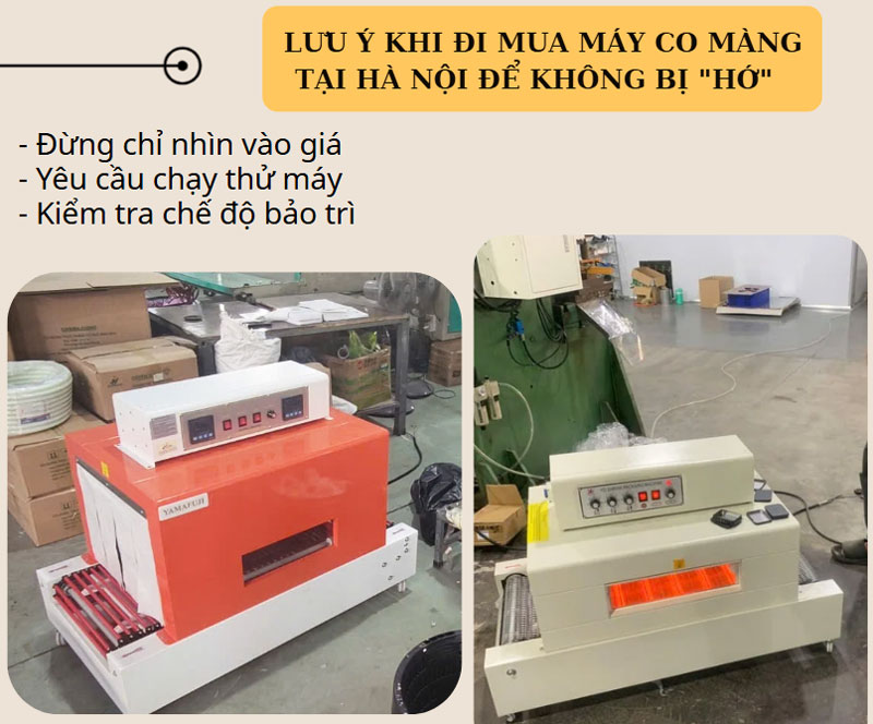 Mua máy co màng tại Hà Nội giá rẻ ở đâu?