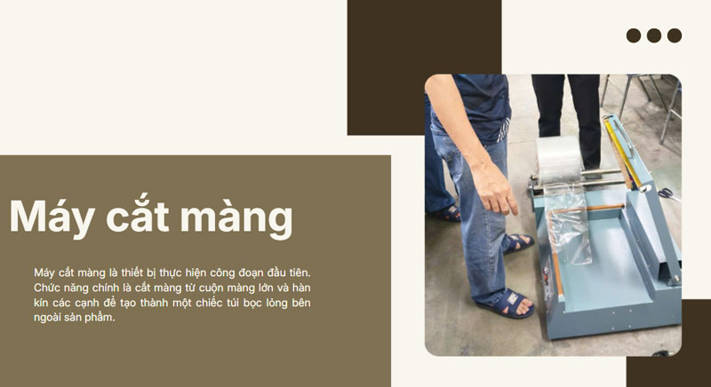 Sự khác biệt cốt lõi giữa máy cắt màng và máy co màng