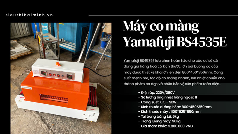 Máy co màng Yamafuji BS4535E