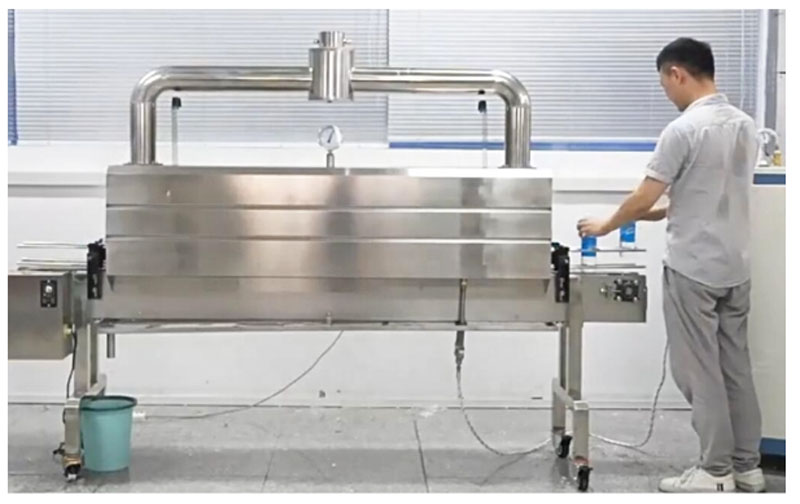 Dây chuyền co nhãn hơi nước Yamafuji LDR24 + PS2450A