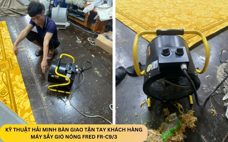 Máy sấy gió nóng FRED FR-C9/3