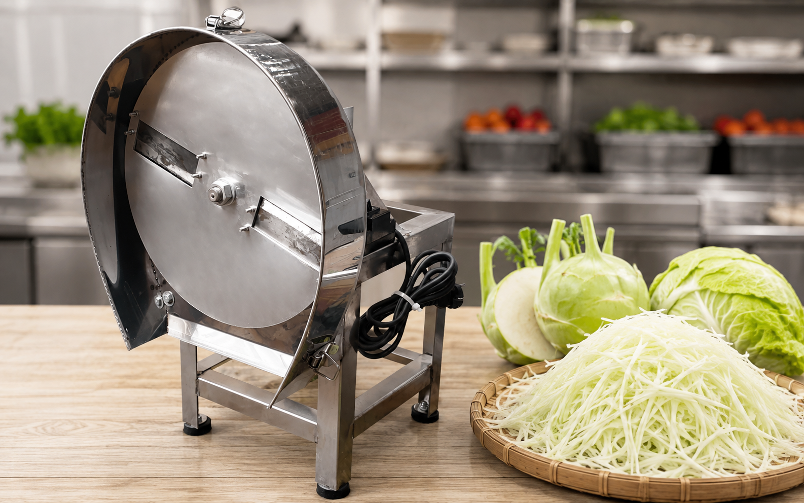 Máy thái hành củ và các loại củ quả HM04