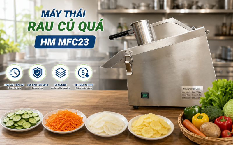 Máy thái rau củ quả HM MFC23