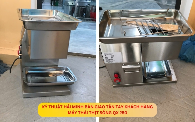 Máy thái thịt sống QX 250
