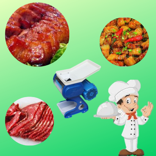 Máy thái thịt giúp chế biến món ăn ngon