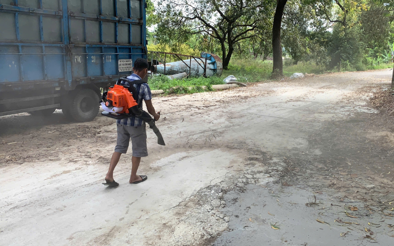 Máy thổi lá 2 thì 1.25Kw Mitsuyama TL-808