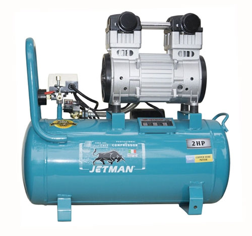 Máy Nén Khí Không Dầu Jetman JM-1600 2HP 50L siêu nhanh