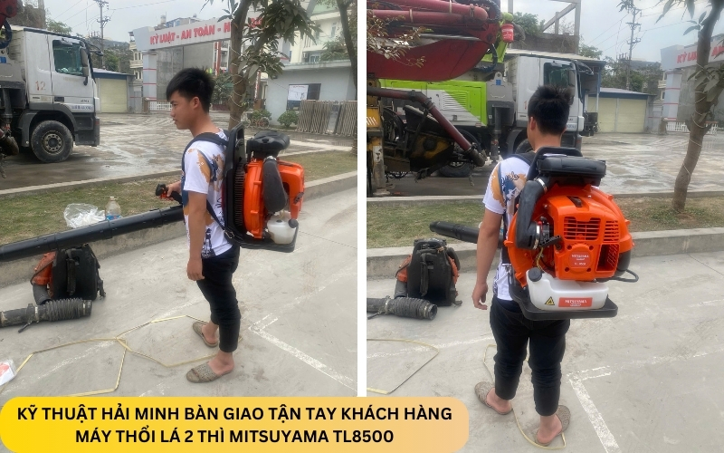 Máy Thổi Lá 2 Thì Mitsuyama TL8500