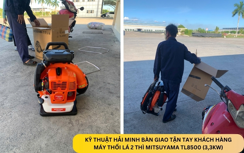 Máy Thổi Lá 2 Thì Mitsuyama TL8500 (3,3kw)