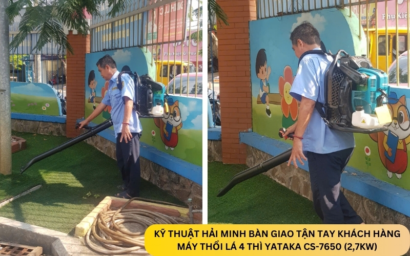 Máy Thổi Lá 4 Thì Yataka CS-7650 (2,7KW)