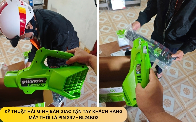 Máy thổi lá Pin 24V - BL24B02