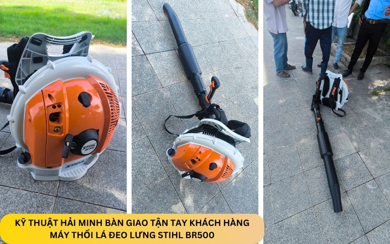 Máy thổi lá đeo lưng STIHL BR500