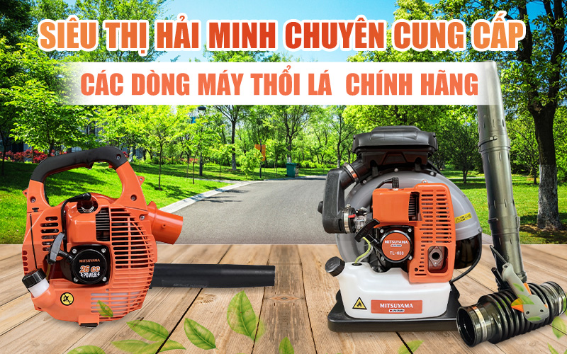 máy thổi lá