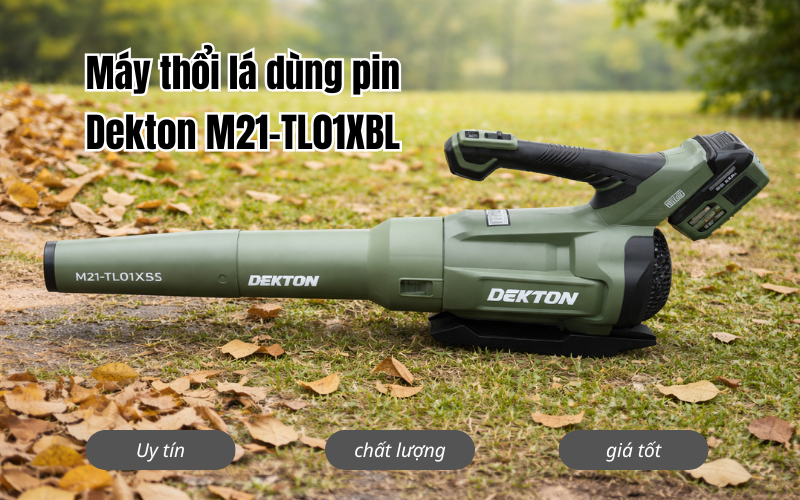 Máy thổi lá dùng pin Dekton M21-TL01XBL