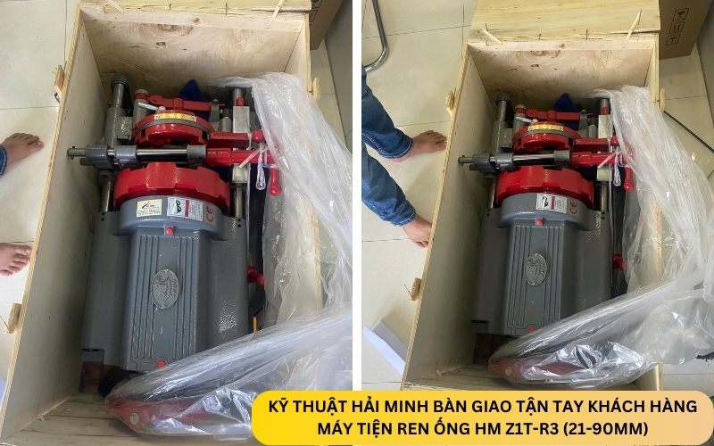 Máy tiện ren ống HM Z1T-R3 (21-90mm)