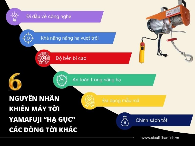 Mua máy tời điện Yamafuji tại Siêu thị Hải Minh