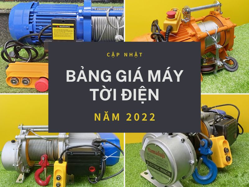 Cập Nhật Bảng Giá Máy Tời Điện Mới Nhất Năm 2022