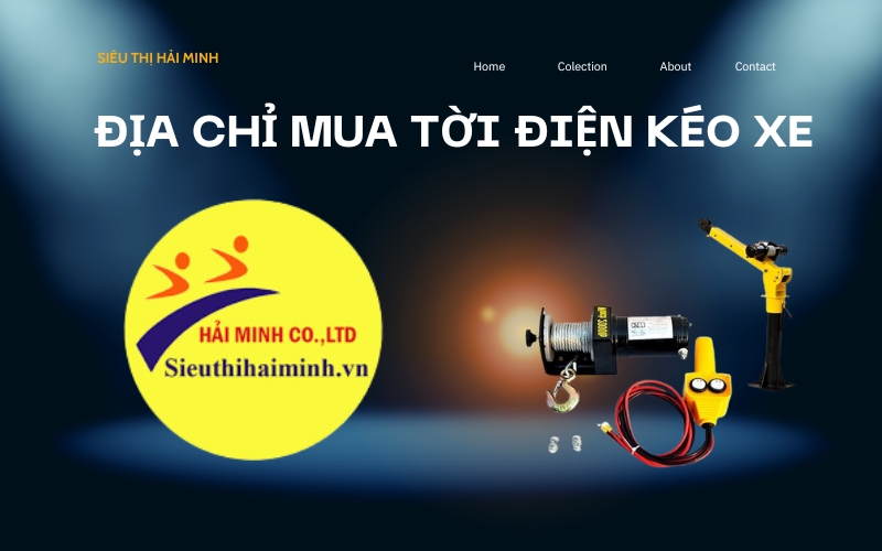 Địa chỉ cung cấp tời điện kéo xe 12v 500kg chất lượng tốt?