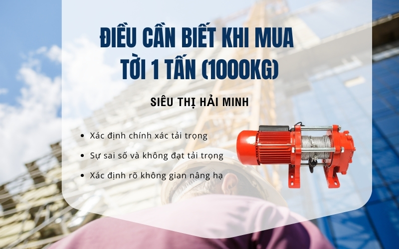 Điều cần biết khi mua tời 1 tấn (1000kg)