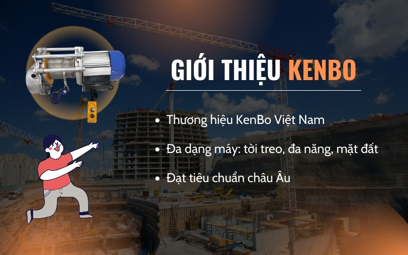 Giới thiệu cơ bản về tời điện KenBo