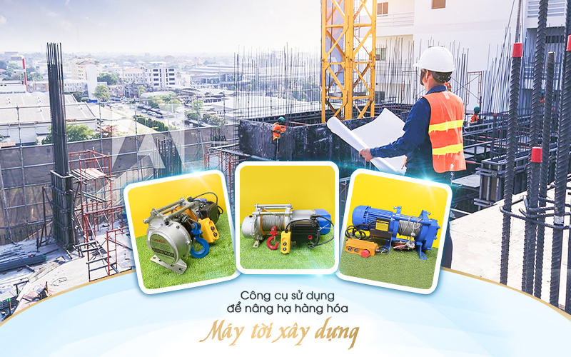 Giới thiệu về máy tời xây dựng