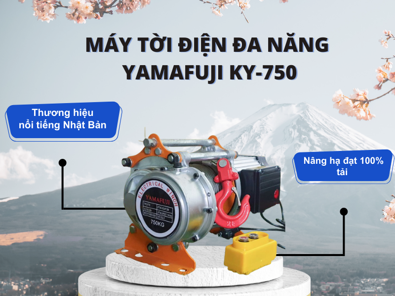 KY-750 - dòng tời điện Yamafuji Nhật Bản nổi tiếng