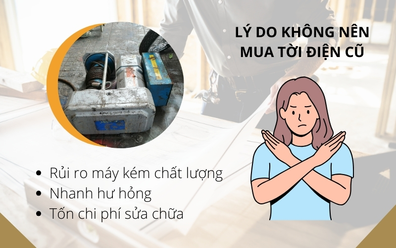 Lý do không nên mua tời điện cũ