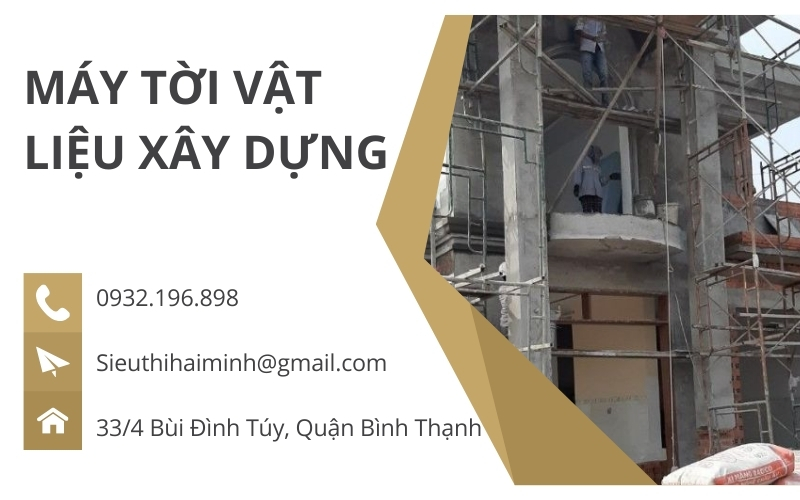 Máy Tời Vật Liệu Xây Dựng
