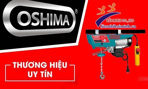 Tời điện Oshima OS 300/600 chính hãng, giá rẻ nhất