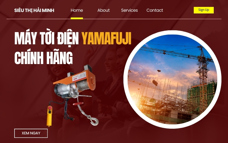 [Bộ Sưu Tập] Máy tời điện Yamafuji chính hãng giá mới 2024