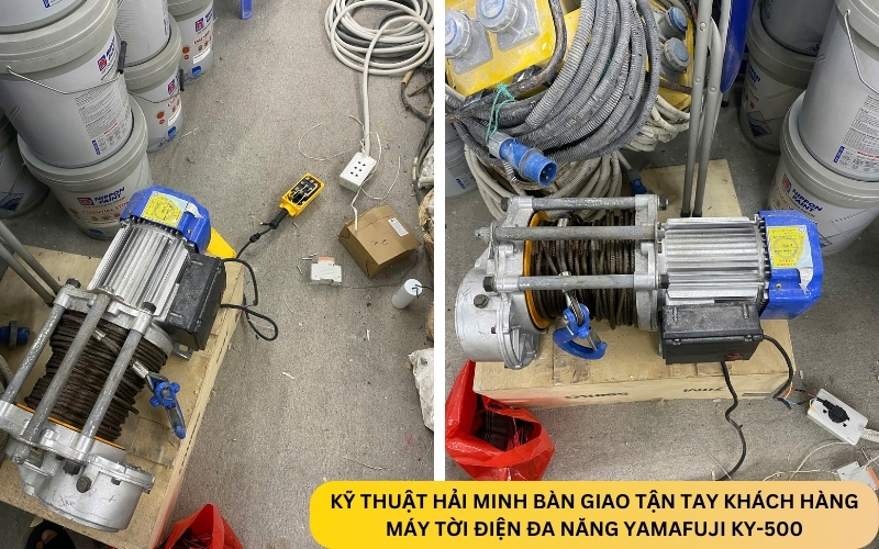 Máy tời điện đa năng Yamafuji KY-500