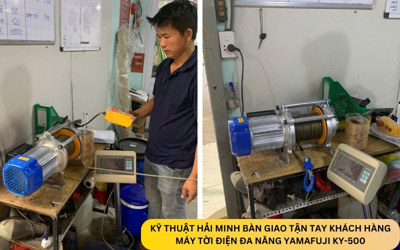 Máy tời điện đa năng Yamafuji KY-500