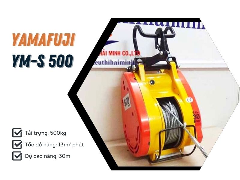 Máy tời nhanh Yamafuji YM-S 500 (Tời nhanh)