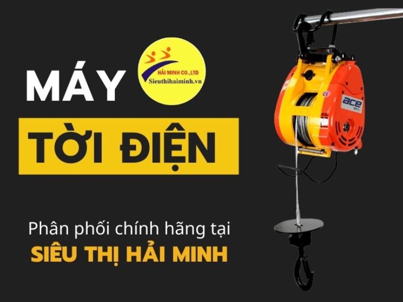 Mua máy tời điện Hồ Chí Minh tại Hải Minh