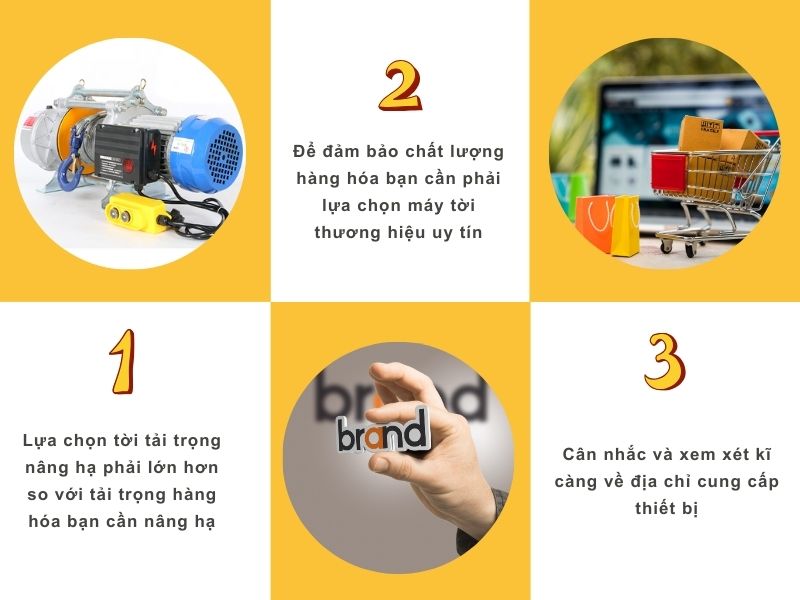 Tiêu chí lựa chọn máy tời chất lượng, đúng chuẩn